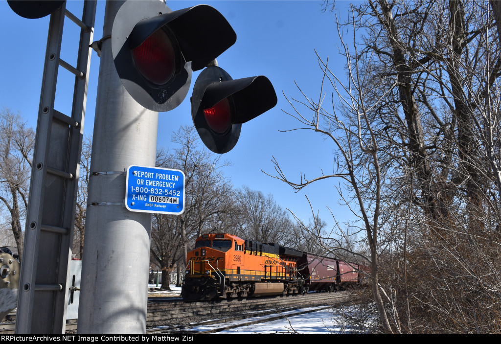 BNSF 3980